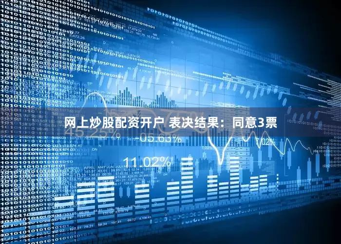 网上炒股配资开户 表决结果：同意3票