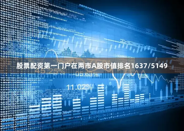 股票配资第一门户在两市A股市值排名1637/5149